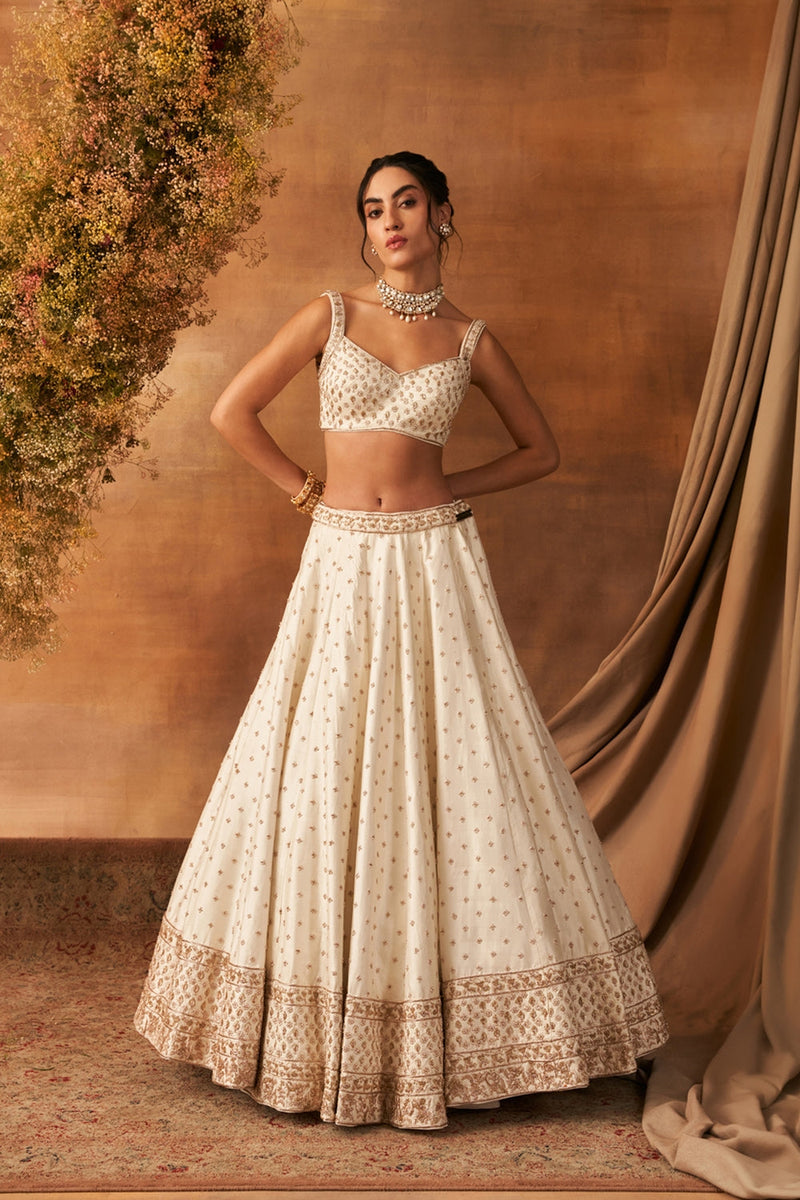 Leihao Lustre Lehenga Set