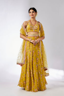 Bhairavi Lehenga Set