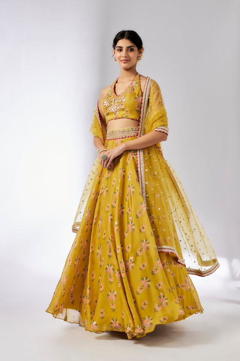 Bhairavi Lehenga Set