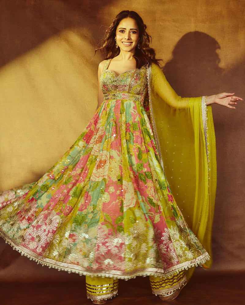 Nushrat Anarkali Set