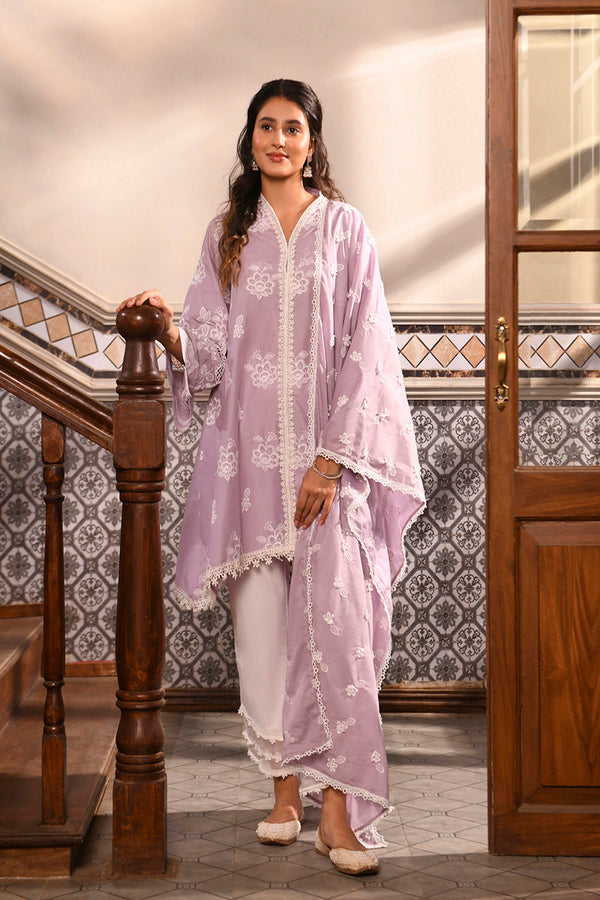 Azara Kurta with Round hem Panel PAnts