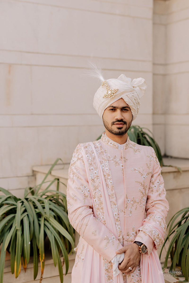 Cherry Blossom Sherwani