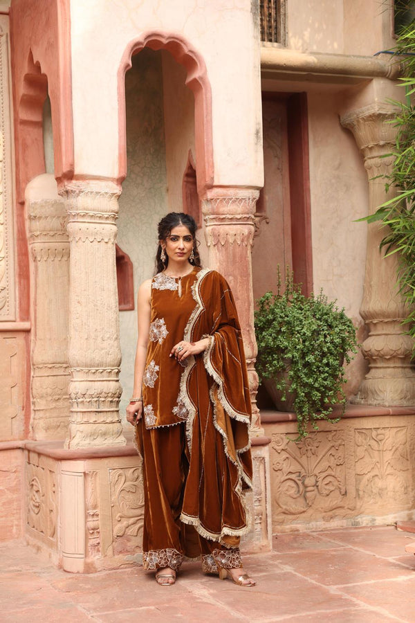 Honey Gold Kurta Set