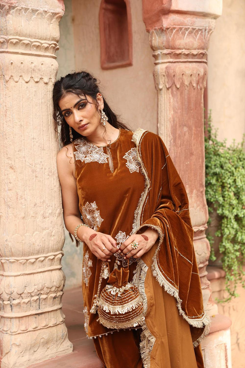 Honey Gold Kurta Set