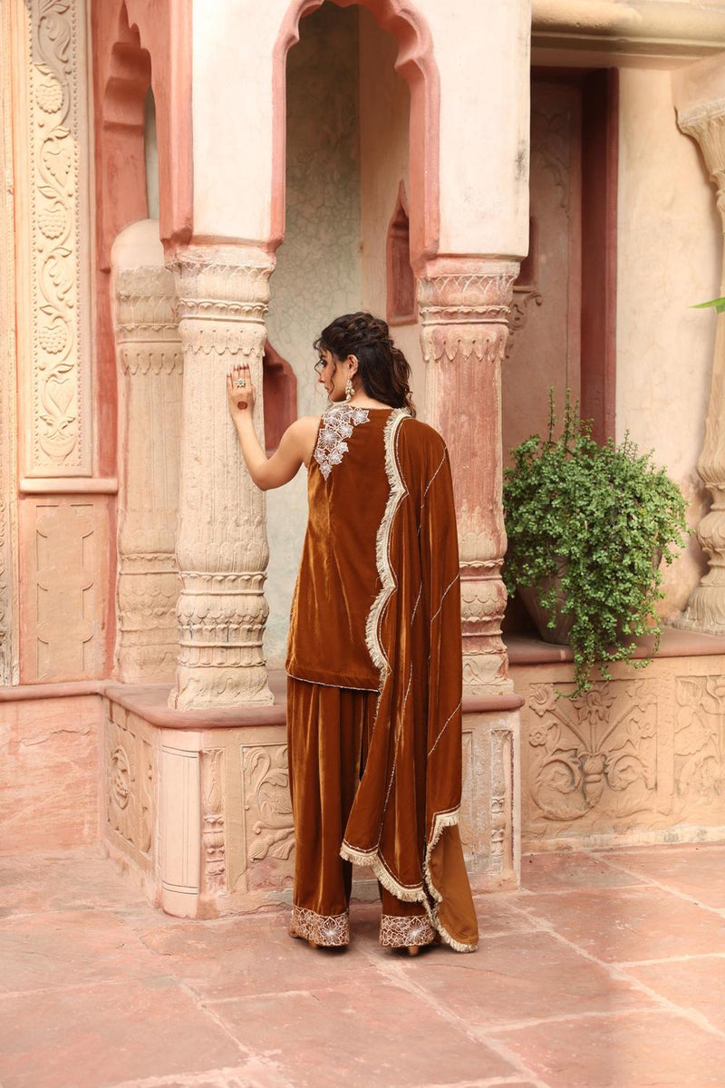 Honey Gold Kurta Set