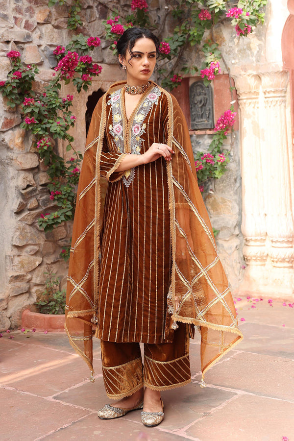 Honey Gold Kurta Set