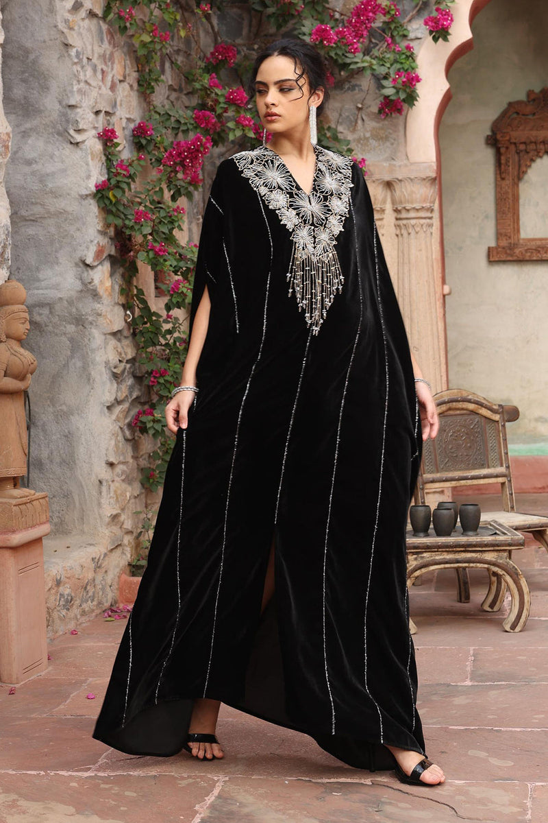 Black Kaftan Set