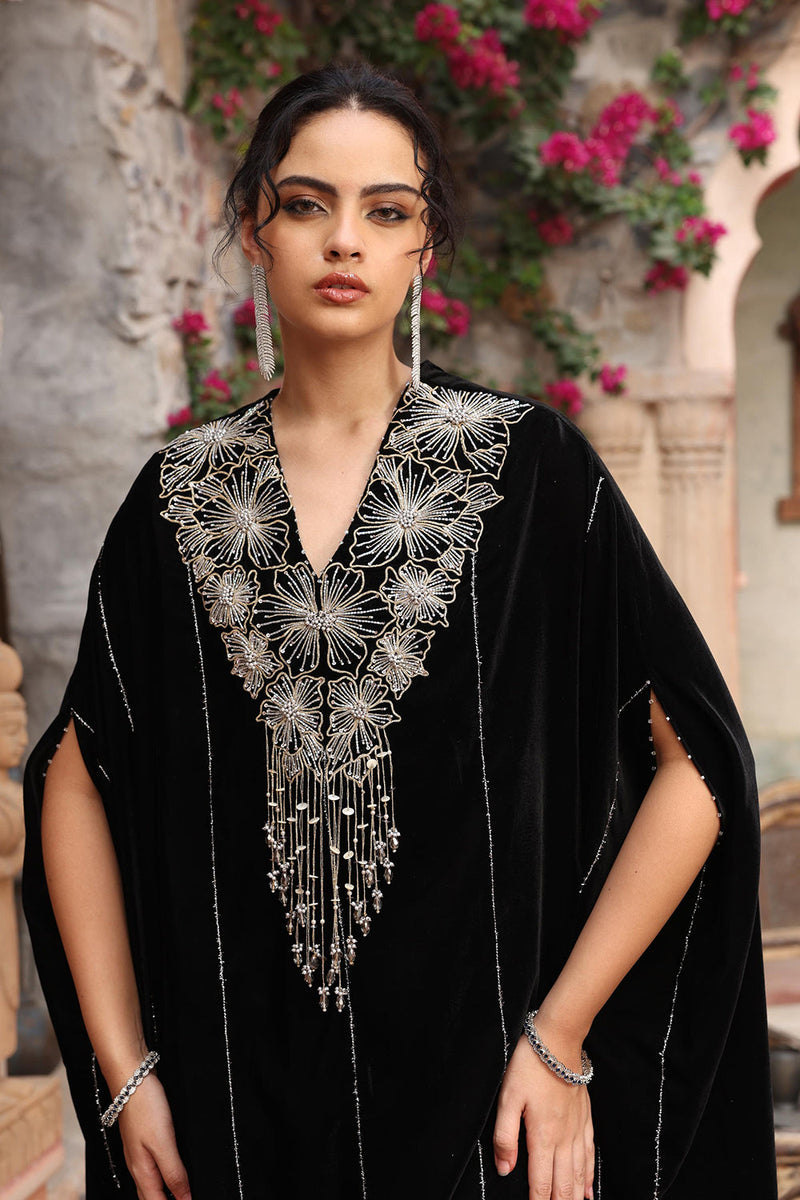 Black Kaftan Set