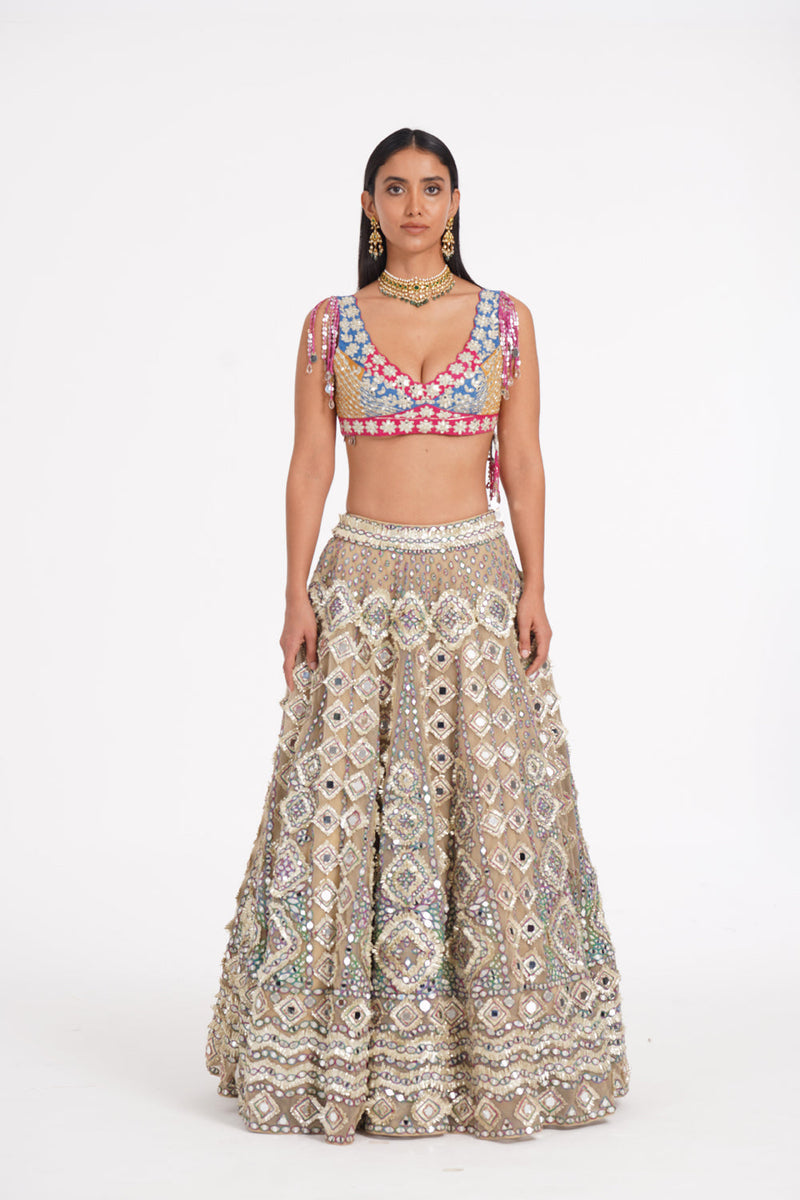 Blanc Vivid Lehenga Set