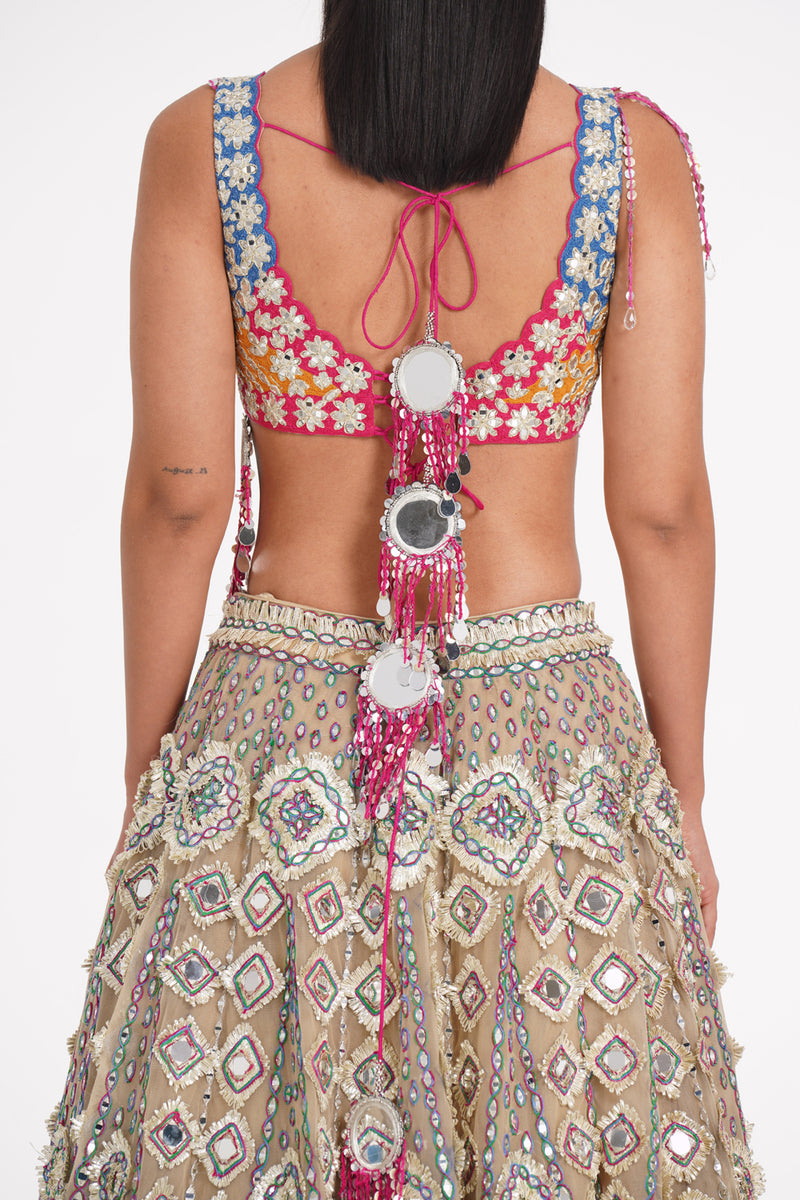 Blanc Vivid Lehenga Set