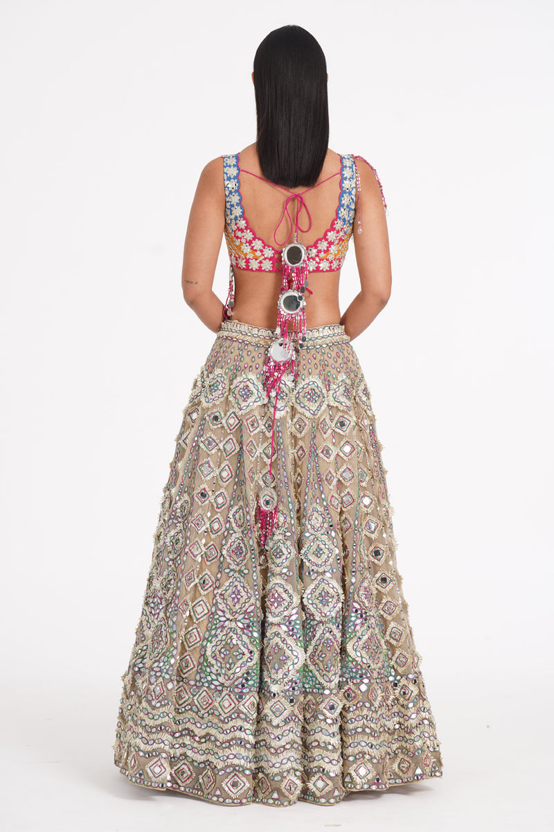 Blanc Vivid Lehenga Set