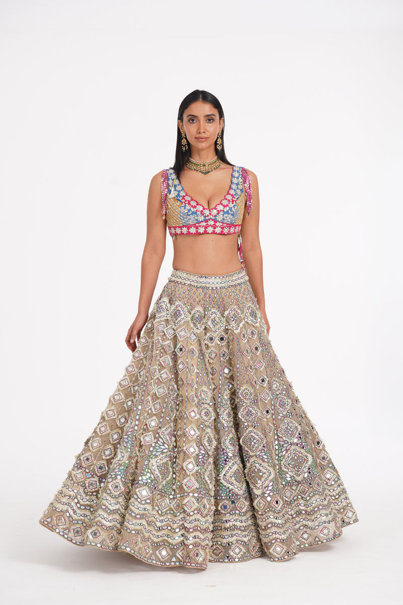 Blanc Vivid Lehenga Set