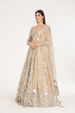 Pale Oak Lehenga Set