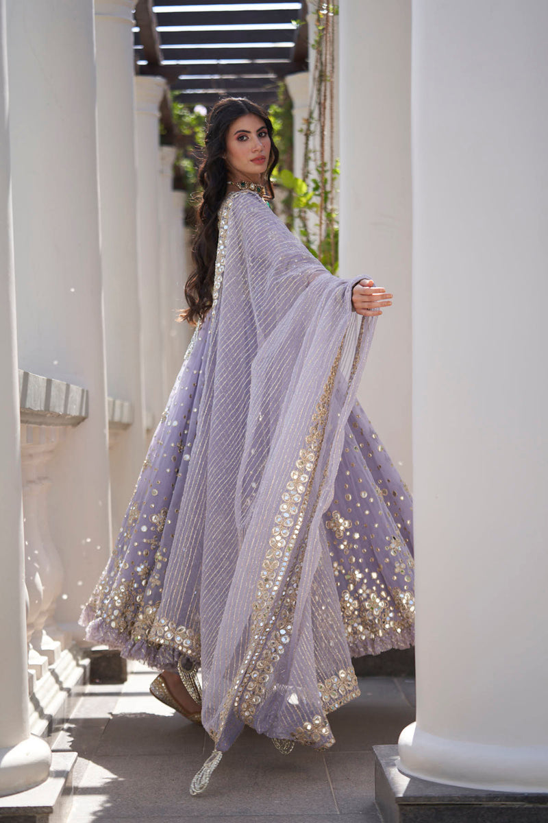 Martini Lilac Anarkali