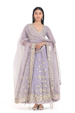 Martini Lilac Anarkali