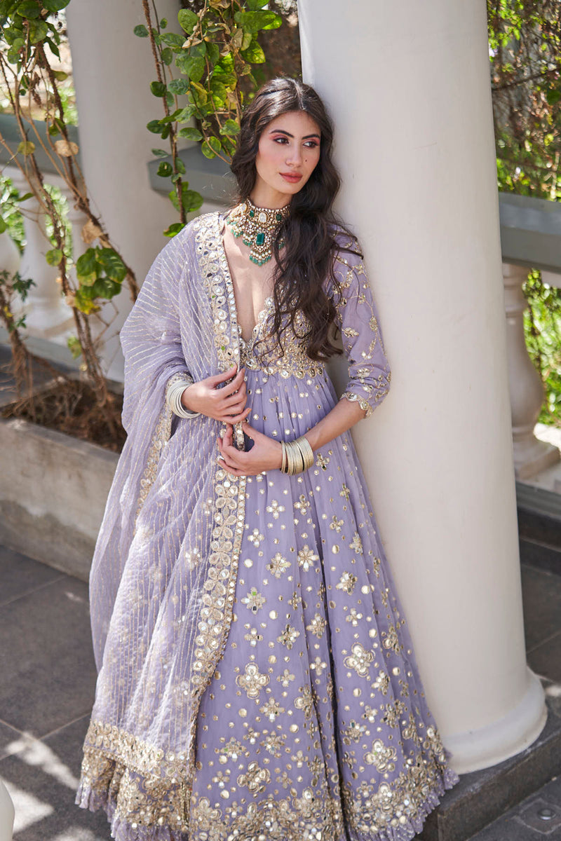 Martini Lilac Anarkali