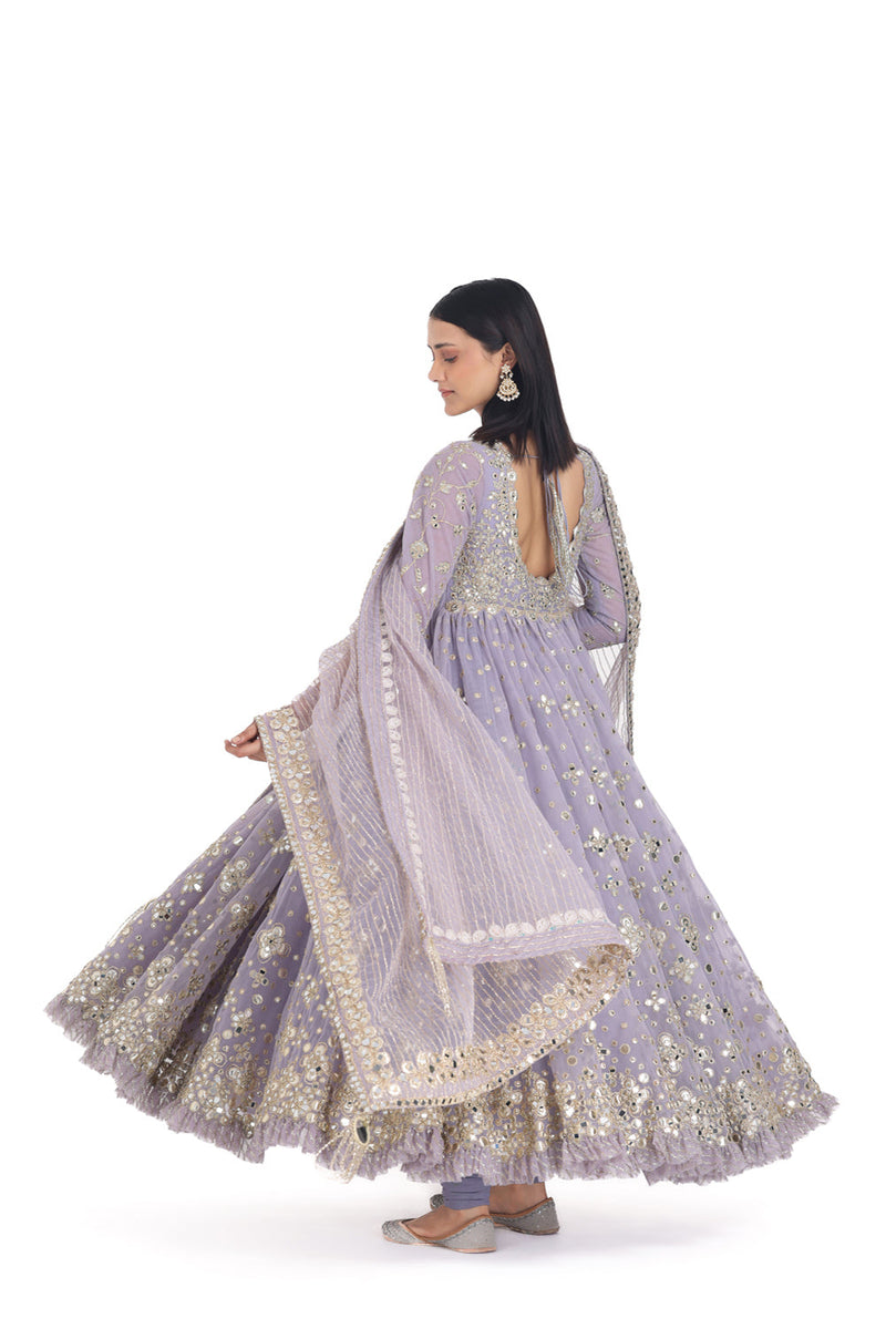 Martini Lilac Anarkali