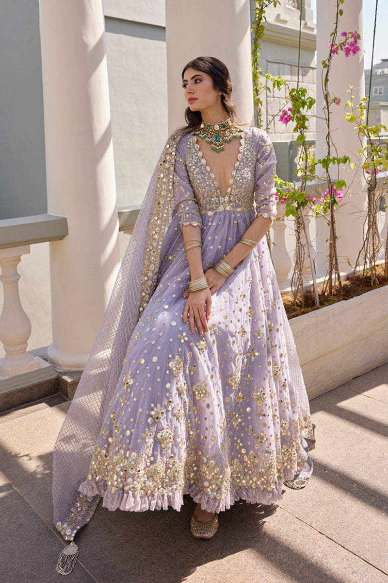 Martini Lilac Anarkali