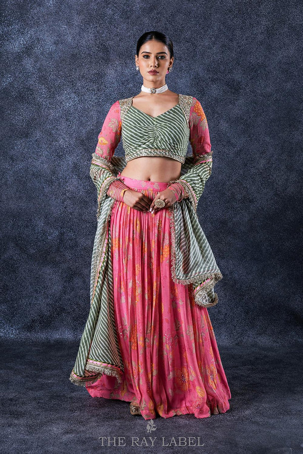 Pink Lehenga Set