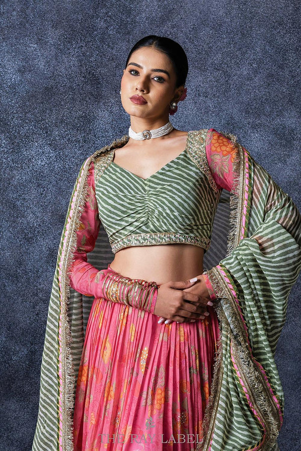 Pink Lehenga Set