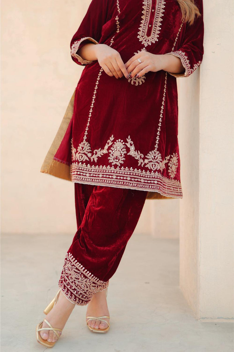 Asiyah - Short Kurta With Salwar