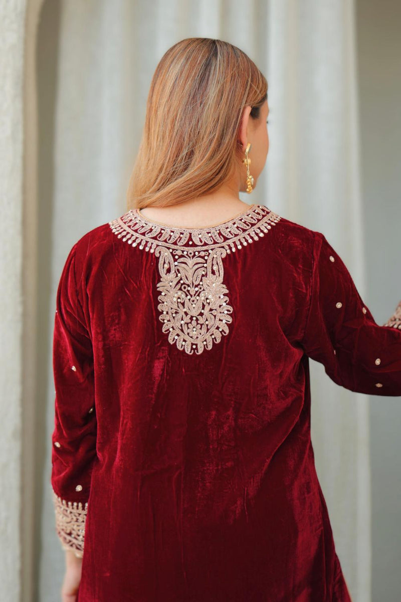 Ayat - Short Kurta With Salwar