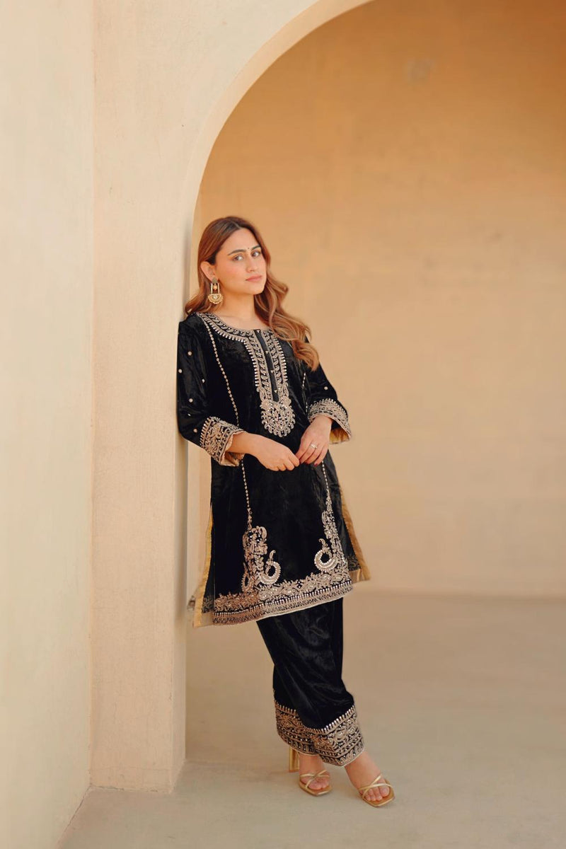 Ayat - Short Kurta With Salwar