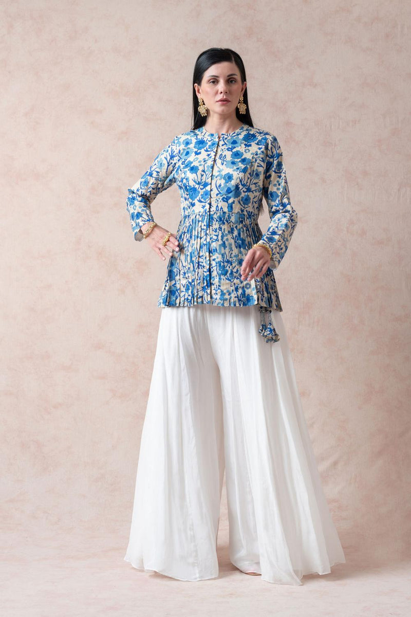 Tussar Silk Kurti, Sharara