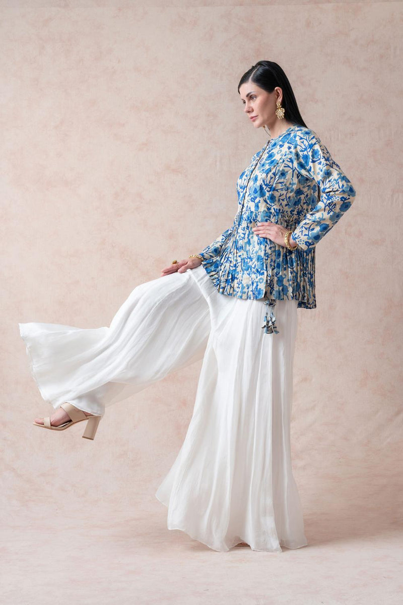 Tussar Silk Kurti, Sharara