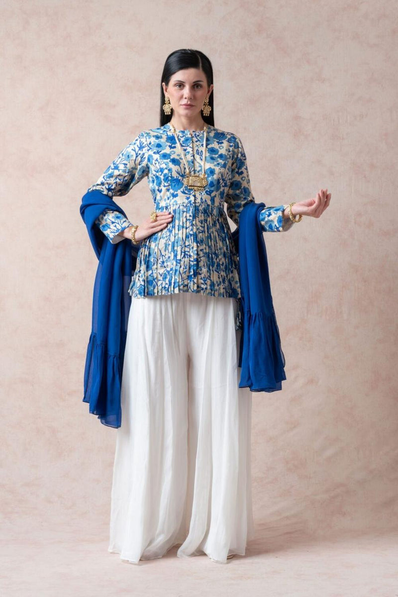 Tussar Silk Kurti, Sharara