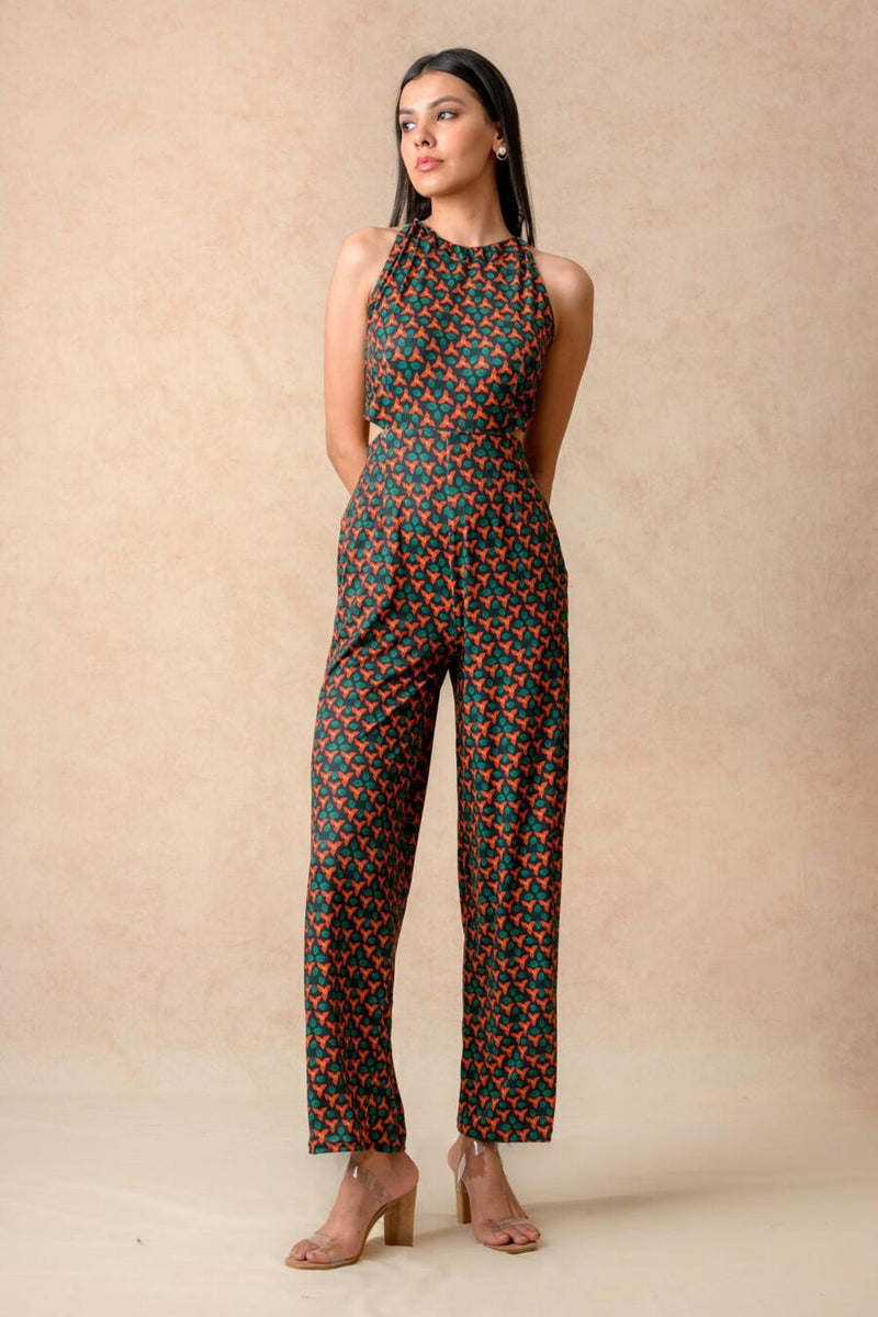 Halter Neck Jumpsuit