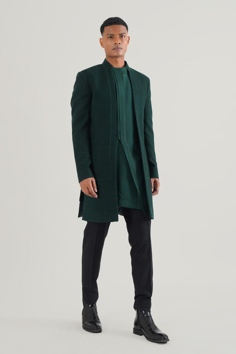 Pintucks Sherwani