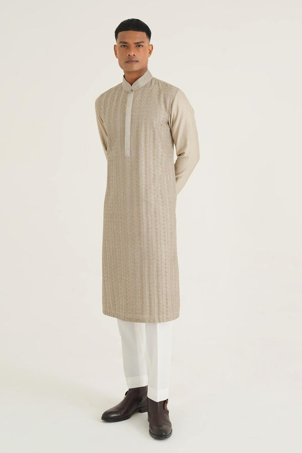 Thread Embroidered Kurta Set