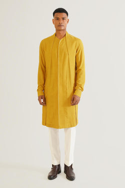 Cotton Silk Kurta Set