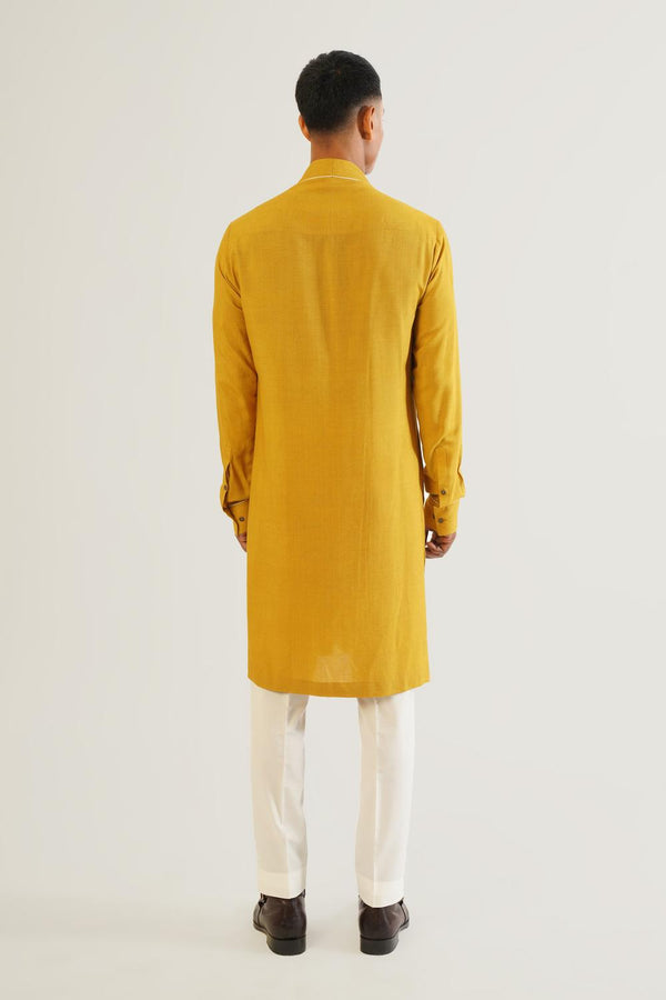 Cotton Silk Kurta Set