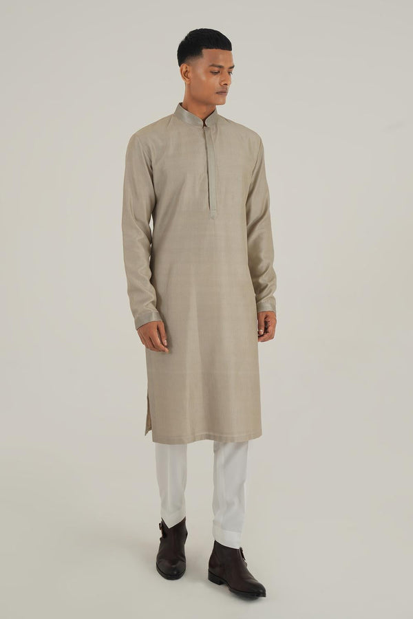 Cotton Silk Chanderi Kurta Set