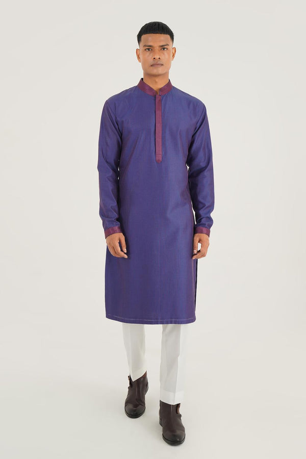 Cotton Silk Chanderi Kurta Set