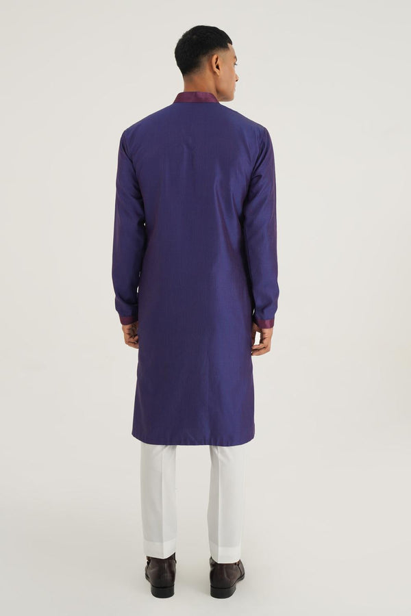 Cotton Silk Chanderi Kurta Set