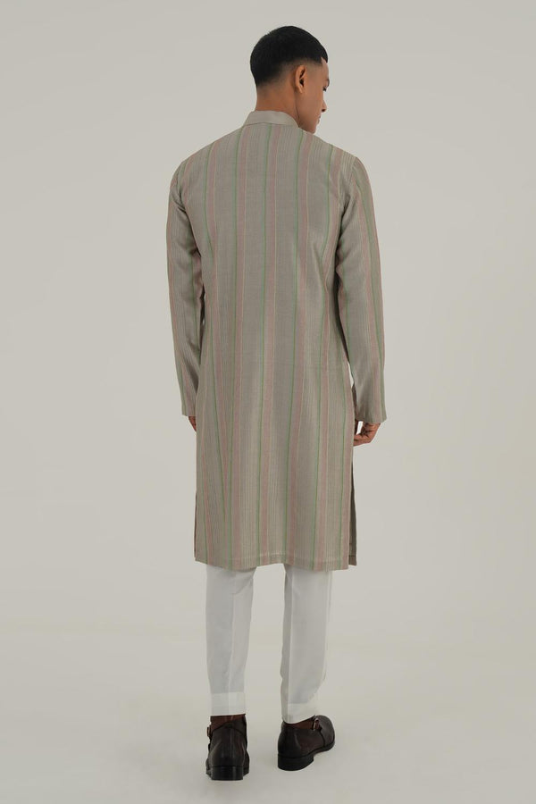 Cotton Silk Chanderi Kurta Set