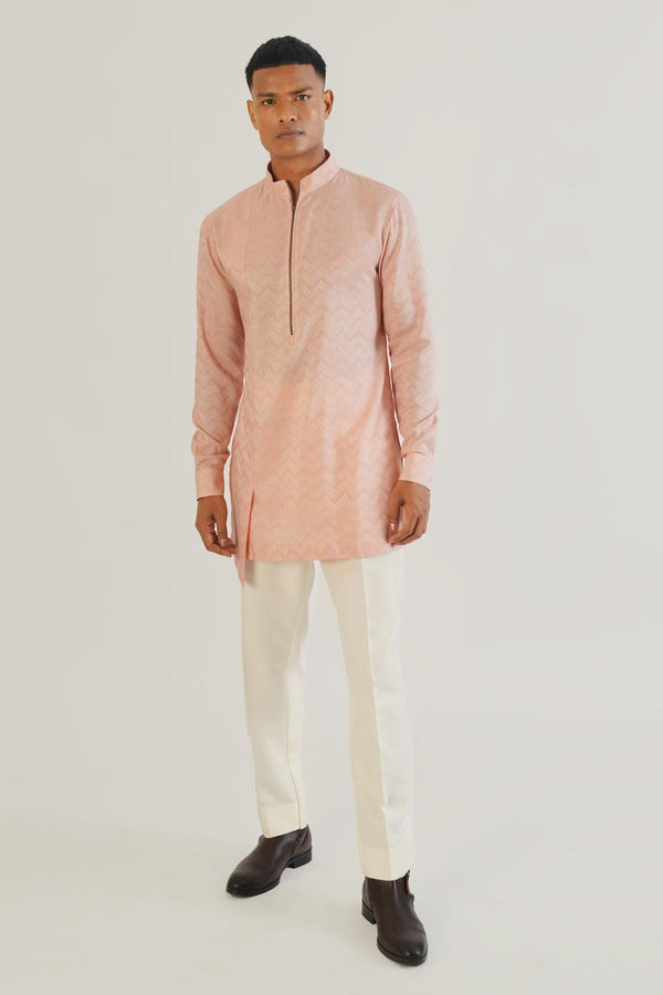 Zig Zag Weave Kurta