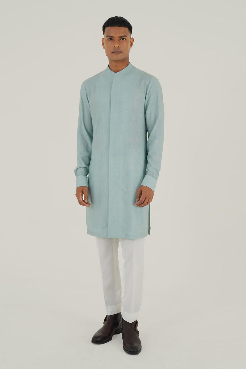 Cotton Silk Kurta Set