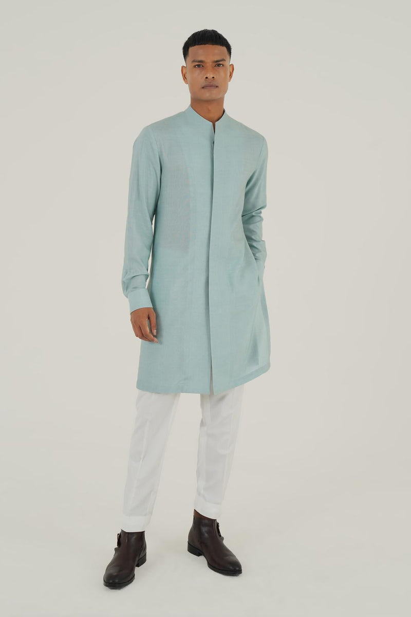 Cotton Silk Kurta Set