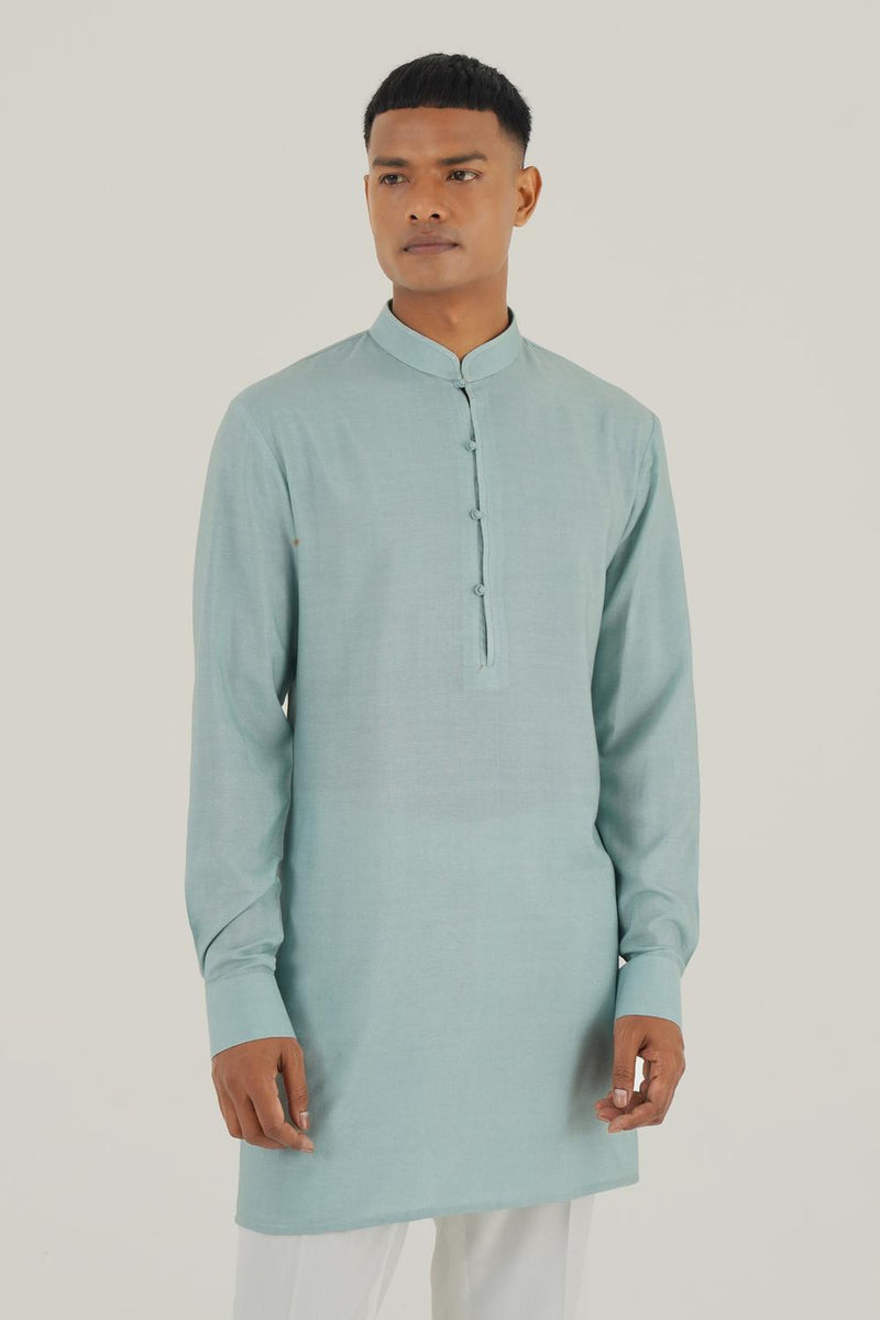 Cotton Silk Kurta Set