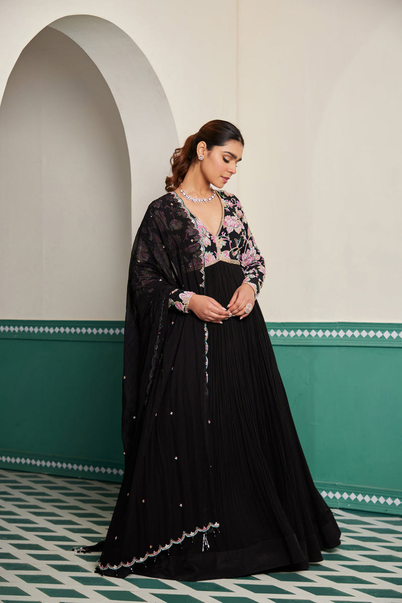 Firdaus Anarkali Set