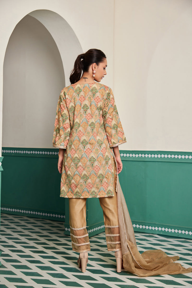 Swarn Pallazo Suit Set