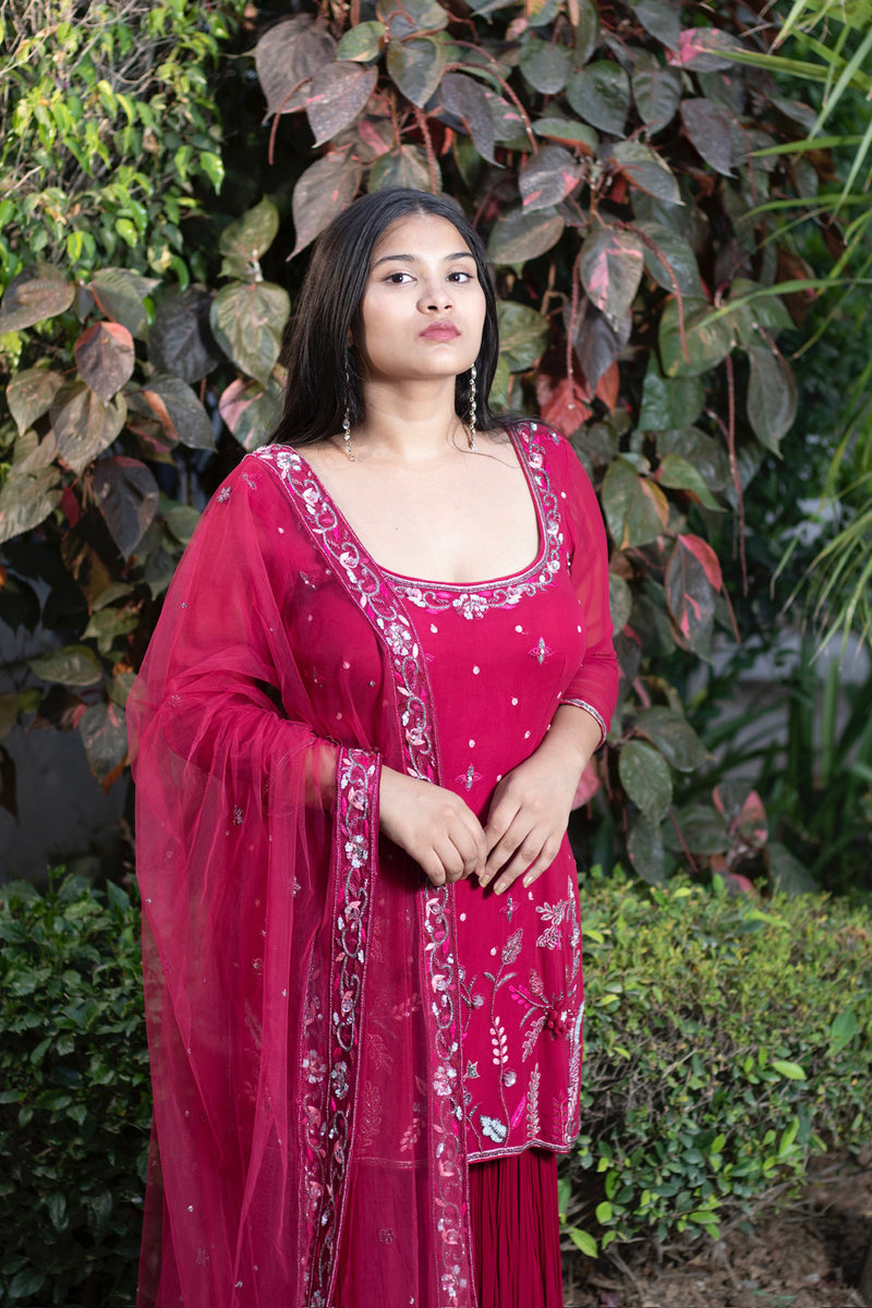 Ezrine Gharara Set