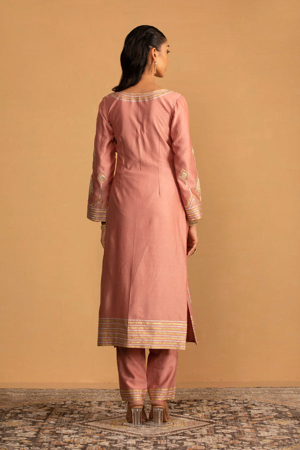 Champagne Kurta Set