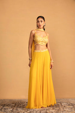 Yellow Palazzo Set