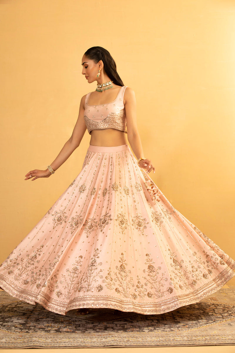 Pink Lehenga Set