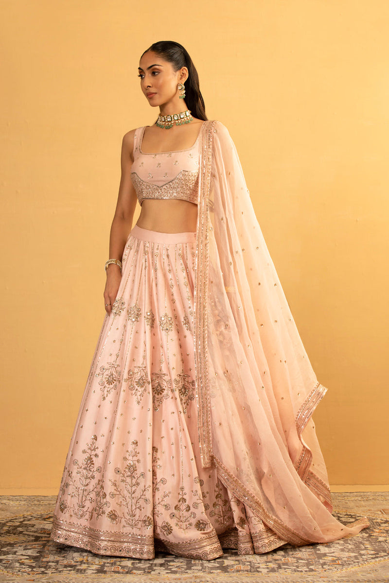 Pink Lehenga Set